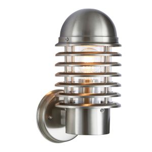 Louvre wall light stainless steel E27 
