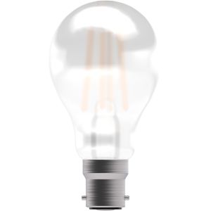 LED Filament GLS - Non-Dimmable - 4W BC/B22 2700K, 15,000 hrs, 470 lumens - clear GLS