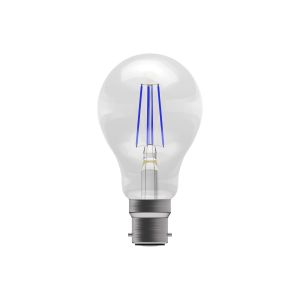 4W LED Coloured Filament GLS Lamp - BC Blue