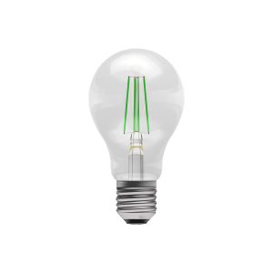 4W LED Coloured Filament GLS Lamp - ES Green