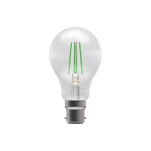 4W LED Coloured Filament GLS Lamp - BC Green