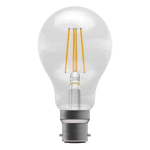 5.7W LED Filament Clear GLS - BC, 2700K