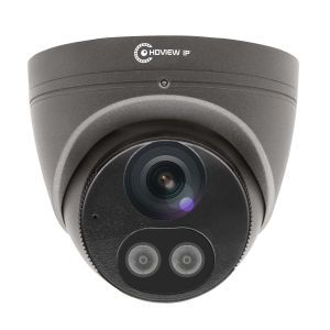 IP 24/7 IP PoE 5MP 2.8mm Dome CCTV Camera Grey