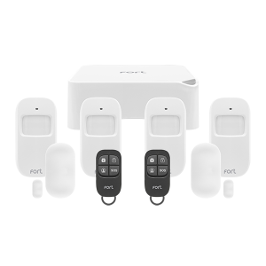 Smart alarm kit, Hub, 4xPIR, 2xcont, 2xremote
