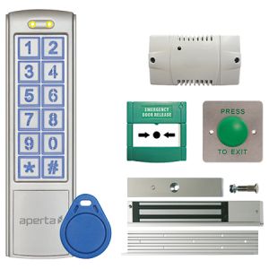 Proximity &amp; Keypad - Mushroom Door entry kit