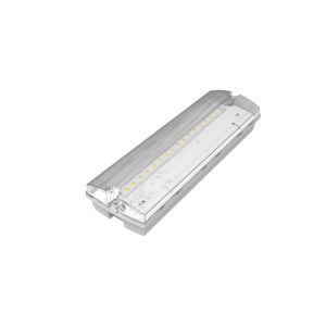 Economy LED IP65 Emergency Bulkhead, 3W Maintained