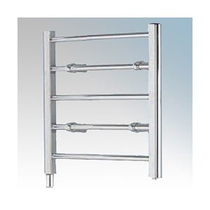 Ladder Towel Rails - 60W five rail - chrome