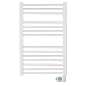 Towel rail 300W 870x500mm white + thermostat &amp; control
