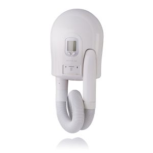 Wall Mounted Hair Dryer Light Duty 1.5KW Digital