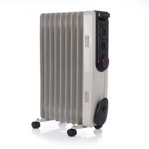 2kW Portable Oil Filled Radiator c/w Timer