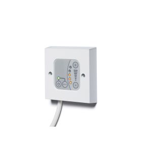 Towel rail energy controller &amp; run back timer 800W white
