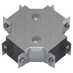 50x50mm IP4X Turnbuckle Pre-Galv Gusset Top Lid Intersection