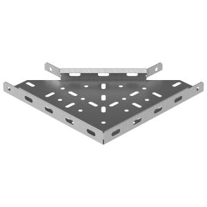 100mm Medium Duty Tray Flat 90 Degree Bend Pre-Galv