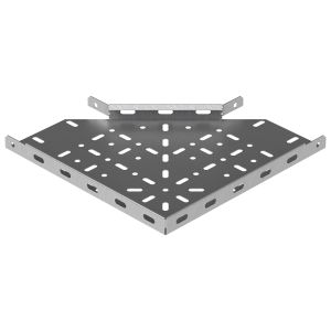 150mm Medium Duty Tray Flat 90 Degree Bend Pre-Galv