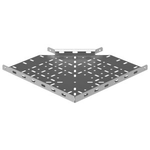 225mm Medium Duty Tray Flat 90 Degree Bend Pre-Galv