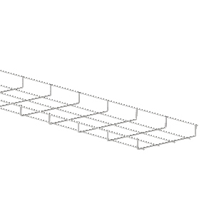 35mm (Deep) x 200mm (Wide) BZP Cable Basket 3m