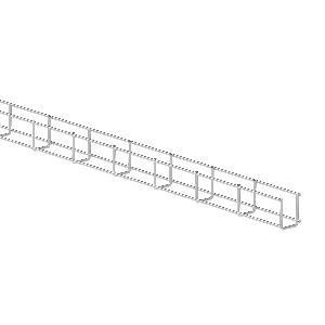 60mm (Deep) x 50mm (Wide) BZP Cable Basket 3m