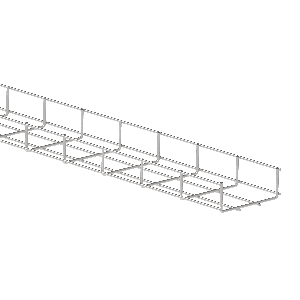 60mm (Deep) x 150mm (Wide) BZP Cable Basket 3m