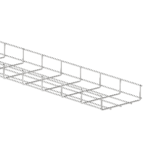 60mm (Deep) x 200mm (Wide) BZP Cable Basket 3m