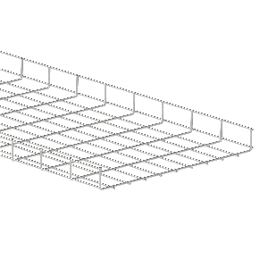 60mm (Deep) x 500mm (Wide) BZP Cable Basket 3m