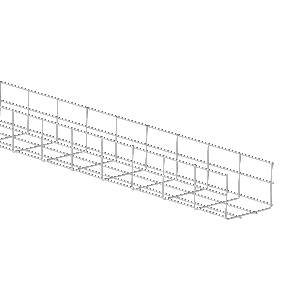 110mm (Deep) x 150mm (Wide) BZP Cable Basket 3m