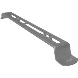 Top hat tray bracket pre-galv pressed steel c/w captive nut(s) 300mm