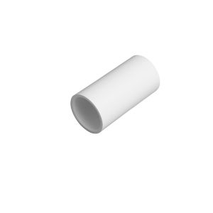 PVC Conduit Standard Coupler  - 20mm - White