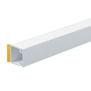 PVC Self Adhesive Mini Trunking - 16mmx16mm, 3m Length