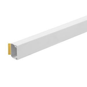 PVC Self Adhesive Mini Trunking - 38mmx16mm, 3m Length