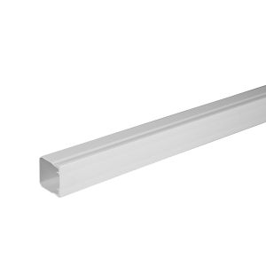 PVC Standard Mini Trunking - 16mmx16mm, 3m Length