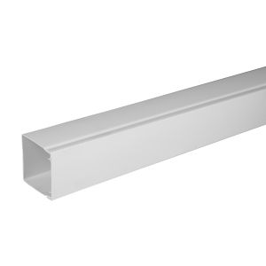 PVC Maxi Trunking - 75x75mm, 3m Length