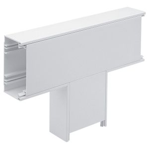 PVC Dado Trunking - 100x50mm - Flat Tee