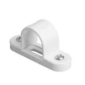 PVC Conduit Spacer Bar Saddle  - 20mm - White