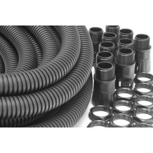 Black Polypropylene Non-Metallic 32mm Contractor Pack