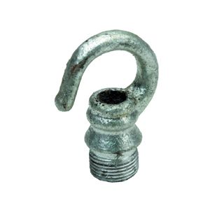 Screwed Male Hooks - Galv 20mm