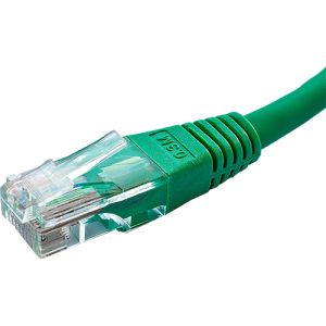 Cat6 UTP patch lead 1.0m green PVC