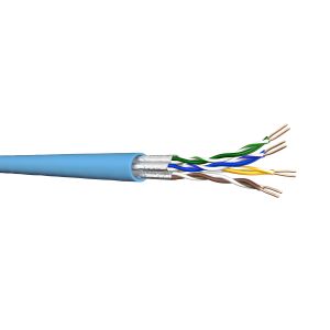 Cat6a Data Cable - U/FTP LSHF-FR - Light Blue