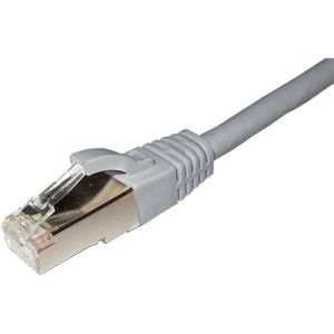 Cat6a Patch Lead -  S/FTP LSHF - Grey - 1.0m Length