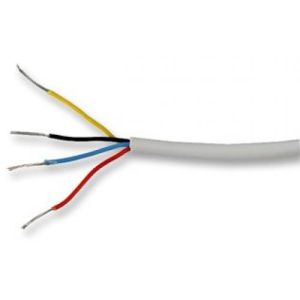 Alarm Cable - 4Core 100M White