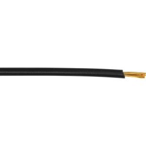 6491X - PVC Stranded Singles - 6mm Conductor - 50m Drum  - Black